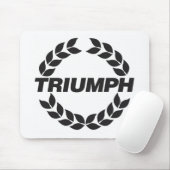 Triumph-Logo-Mauspad mit Kranz Mousepad (Mit Mouse)