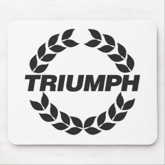 Triumph-Logo-Mauspad mit Kranz Mousepad