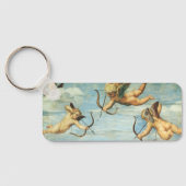 Triumph of Galatea Angels detail by Raphael Sanzio Schlüsselanhänger (Rückseite)