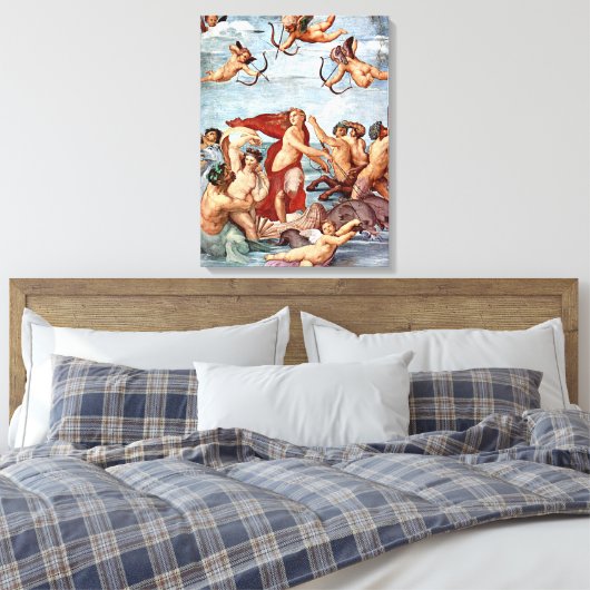 Triumph of Galatea by Raphael Sanzio Leinwanddruck (Insitu (Schlafzimmer))