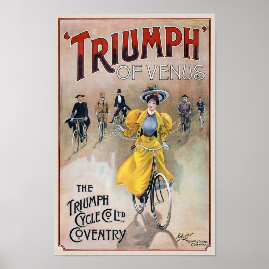 Triumph of Venus Vintage Poster 1900 (Vorne)
