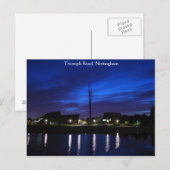 Triumph Road, Nottingham Postkarte (Vorne/Hinten)