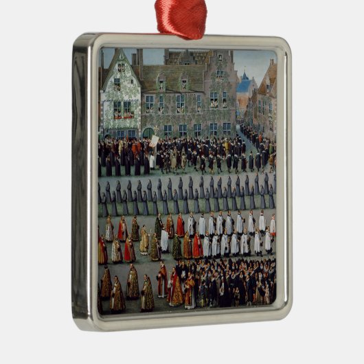 Triumph Silbernes Ornament (Rechts)