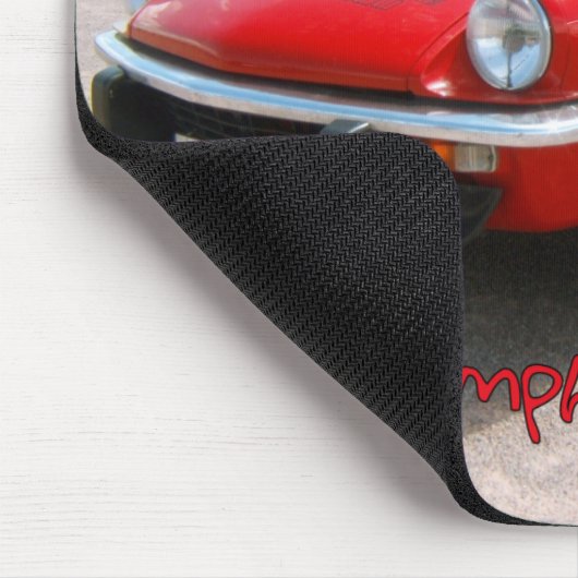 Triumph Spitfire Mousepad (Ecke)