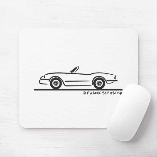 Triumph-Spitfire Mousepad (Mit Mouse)