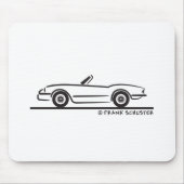 Triumph-Spitfire Mousepad (Vorne)