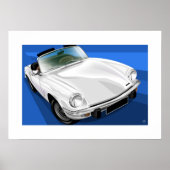 Triumph Spitfire Poster Illustration (Vorne)