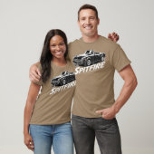 Triumph Spitfire Swash Design Familie T-Shirt (Unisex)