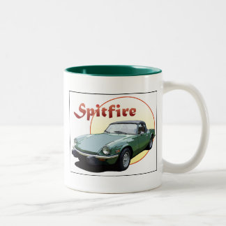 Triumph Spitfire Zweifarbige Tasse