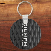 Triumph Sportwagen Schlüsselanhänger. Schlüsselanhänger (Vorderseite)