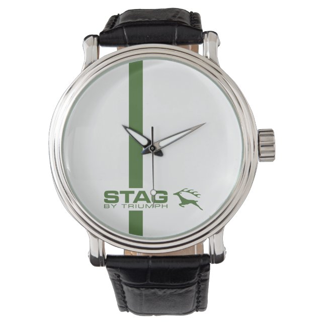 Triumph Stag Classic Auto Vintag Wandern Armbanduhr (Vorderseite)