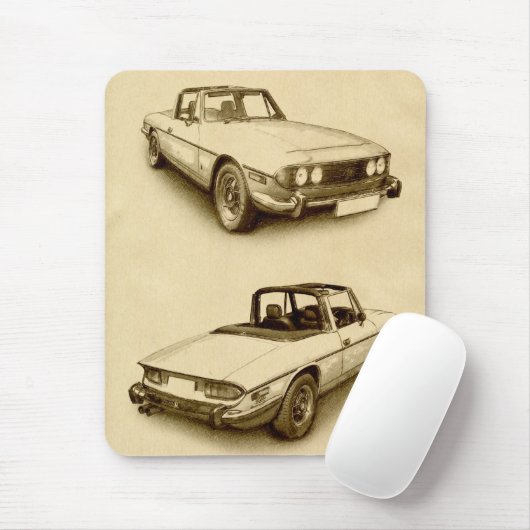 Triumph Stag Mousepad (Mit Mouse)