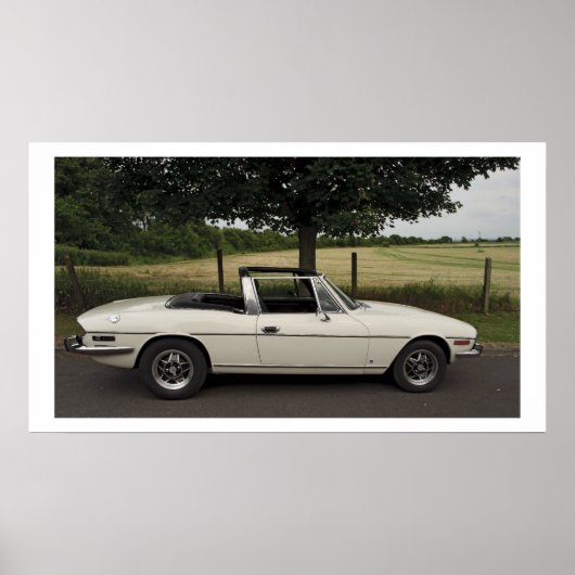 Triumph Stag Poster (Vorne)
