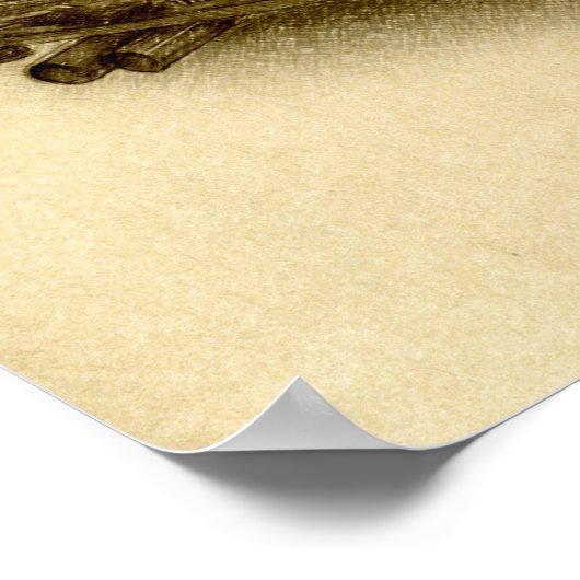 Triumph Stag Poster (Ecke)