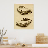 Triumph Stag Poster (Küche)