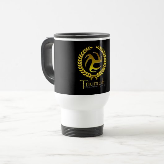 Triumph-Tasse Reisebecher (Vorderseite Links)