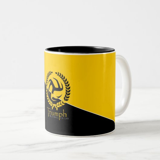 Triumph-Tasse Zweifarbige Tasse (VorderseiteRechts)