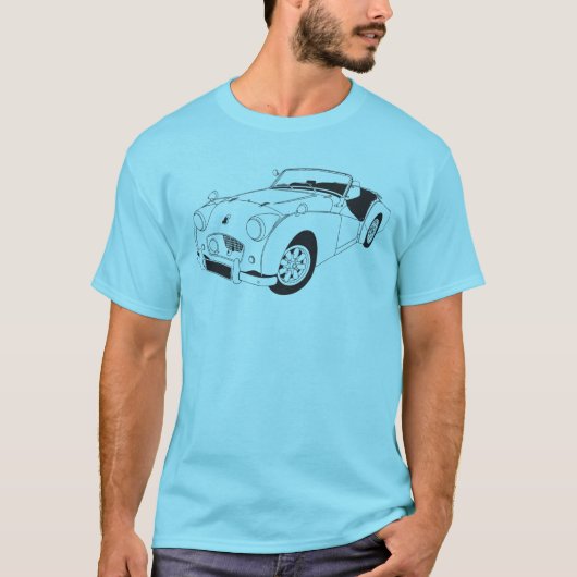 Triumph TR2 T - Shirt (Vorderseite)
