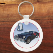 Triumph TR3 Schlüsselanhänger (Vorderseite)