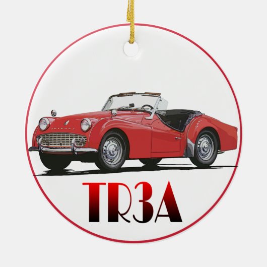 Triumph TR3A Ornament (Hinten)