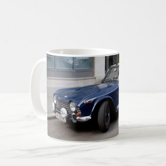Triumph TR4 A Kaffeetasse (Vorderseite Links)