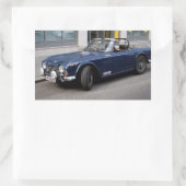 Triumph TR4 A Rechteckiger Aufkleber (Tasche)