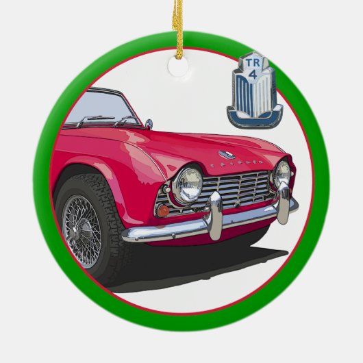 Triumph TR4 Ornament (Hinten)