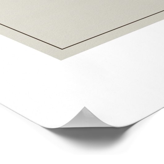 Triumph TR4A Motor Schematic Poster - OffWhite (Ecke)