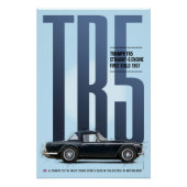 Triumph TR5 Poster (Vorderseite)