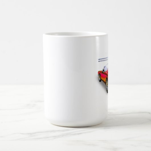 Triumph TR6 Gemälde Kaffeetasse (Mittel)