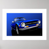 Triumph TR6 Poster (Vorne)