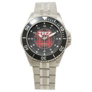 Triumph TR7 - Details zum Roten Tartan - Taucherbe Armbanduhr