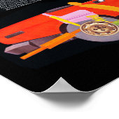 Triumph TR7 Engineering Poster (Ecke)