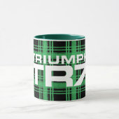 Triumph TR7 Green Tartan / Kariert Tasse (Zentrum)