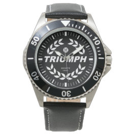 Triumph TR7 Laurel Wreath Armbanduhr