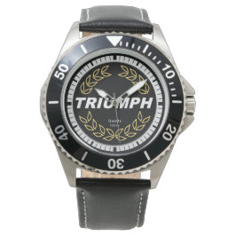 Triumph TR7 Laurel Wreath Watch Armbanduhr