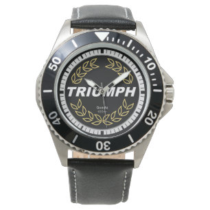 Triumph TR7 Laurel Wreath Watch Armbanduhr