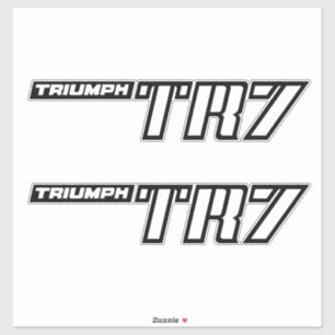 Triumph TR7 Logo - Frühwagen Aufkleber