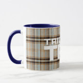Triumph TR7 Navy Tartan Tasse (Links)