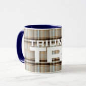 Triumph TR7 Navy Tartan Tasse (Vorderseite Links)