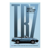 Triumph TR7 Poster (Vorderseite)