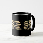 Triumph TR8 Logo - Buckskin Tasse (VorderseiteRechts)