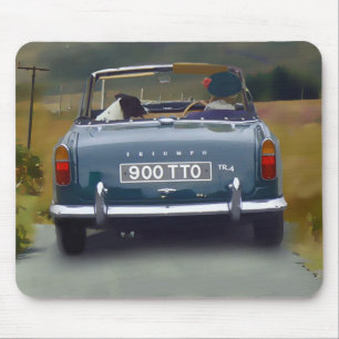 Triumph TR 4 Mouse mat Mousepad