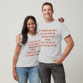 Triumph über das T-Shirt des Teufel (Unisex)
