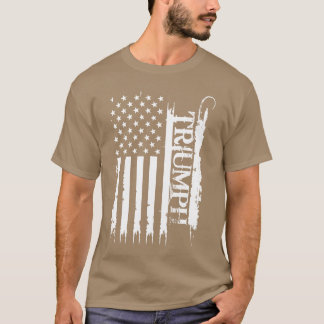 Triumph Vereinigte Staaten Distressed mit US-Flagg T-Shirt