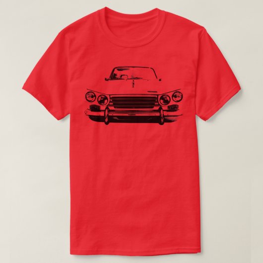 Triumph Vitesse 1960er Klassiker T-Shirt (Design vorne)