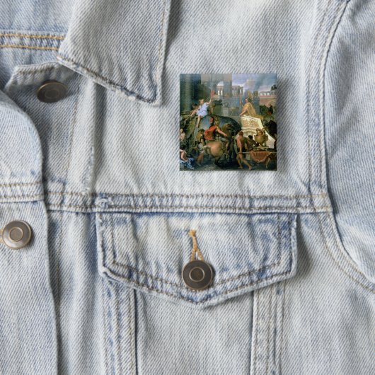Triumph von Alexander oder der Eingang von Alexa Button (Beispiel)