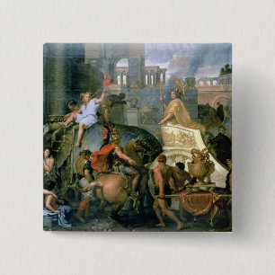 Triumph von Alexander oder der Eingang von Alexa Button