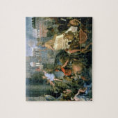 Triumph von Alexander oder der Eingang von Alexa Puzzle (Vertikal)