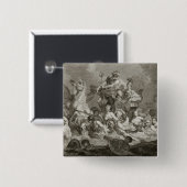 Triumph von Britannia, c.1765 (Stich) Button (Vorne & Hinten)